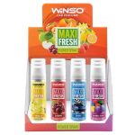 MAXI FRESH spray 75 ml Mix №2 Display (12 eded qutuda)
