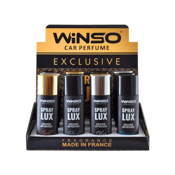 Exclusive Lux Spray 55 ml Mix Display  (12 əd qutuda)