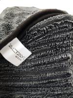Mikrofiber dəsmal 50*60 SUPER DRY  açiq boz