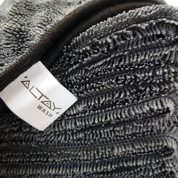 Mikrofiber dəsmal 50*60 SUPER DRY  açiq boz
